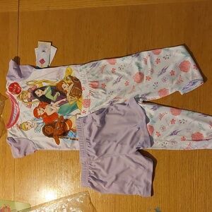 Disney princess 3 piece pyjama set